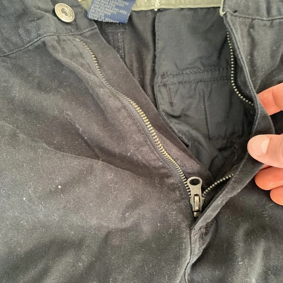 Plugg mens cargo pants 34/34 navy hiking fishing performance activewear workwear - Picture 3 of 7